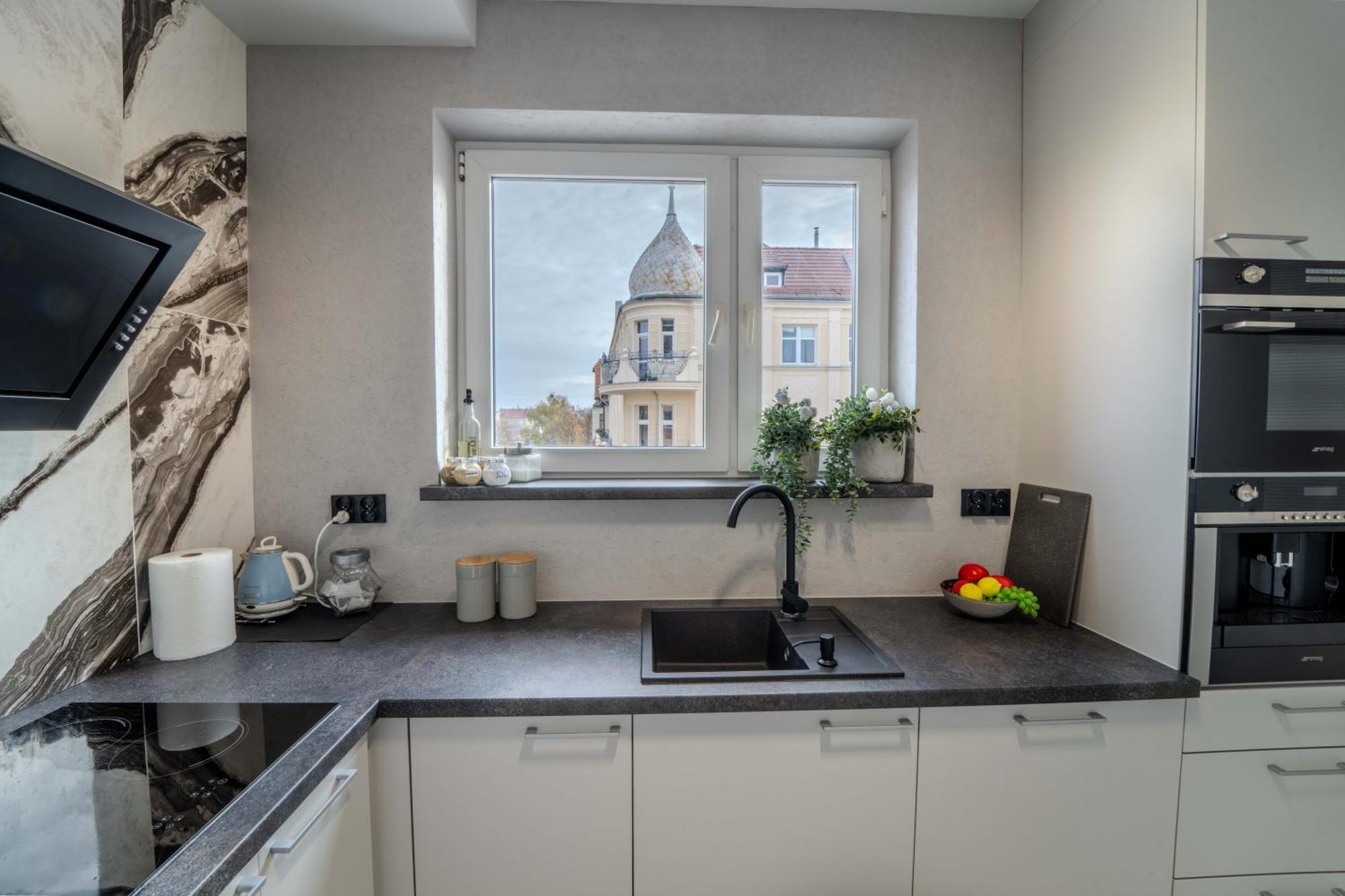 New Large Modern Apartment - City Center - 60M2 - Lift - Parking Breslávia Exterior foto